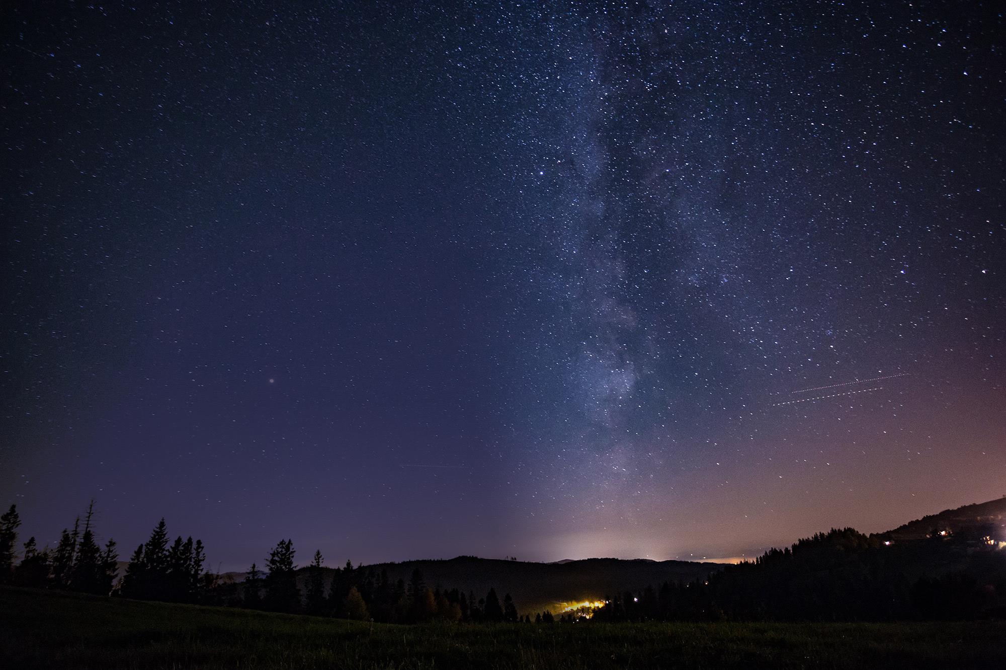 fremont river rv park night sky